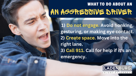 Tips for what to do if you encounter an aggressive driver