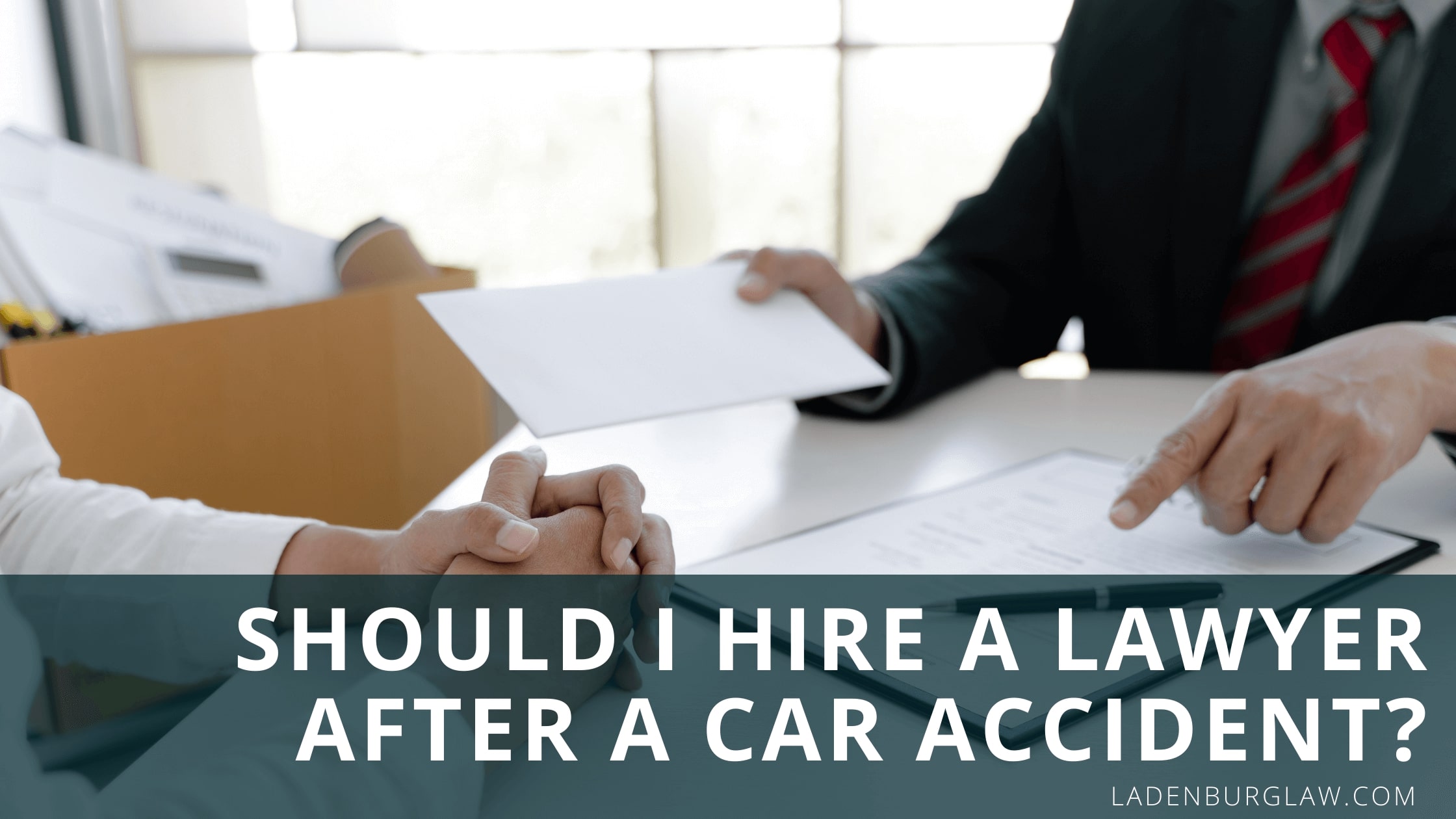 should i hire an attorney after a car accident