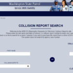 Request a collision report online - Washington